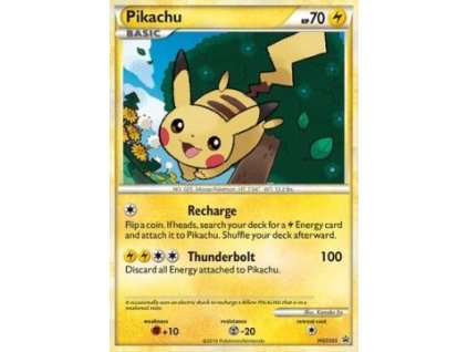 HGSS03 Pikachu - HGSS Black Star Promos