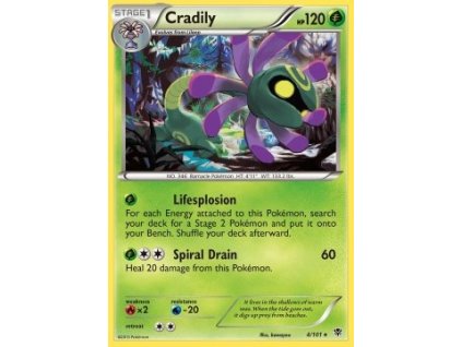 PLB 004/101 Cradily - Plasma Blast