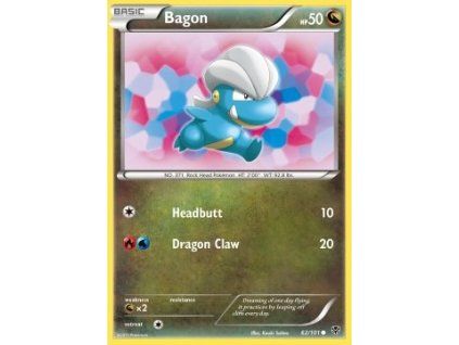 PLB 062/101 Bagon - Plasma Blast (Stav Excellent, Verze NORMAL)