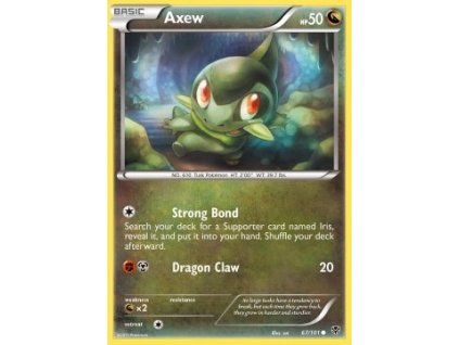 PLB 067/101 Axew - Plasma Blast
