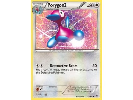 PLB 073/101 Porygon2 - Plasma Blast