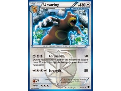 PLB 076/101 Ursaring - Plasma Blast