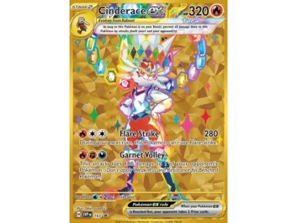 SVP 163 Cinderace ex - Black Star Promos