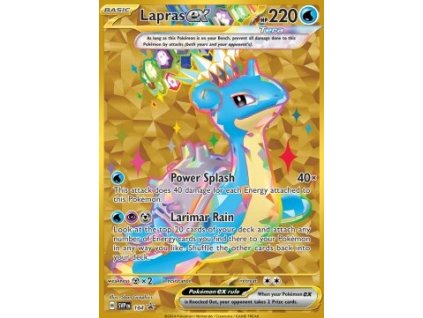 SVP 164 Lapras ex - Black Star Promos