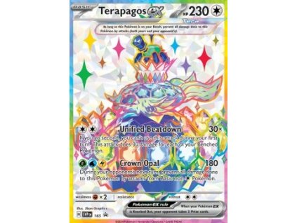 SVP 165 Terapagos ex - Black Star Promos