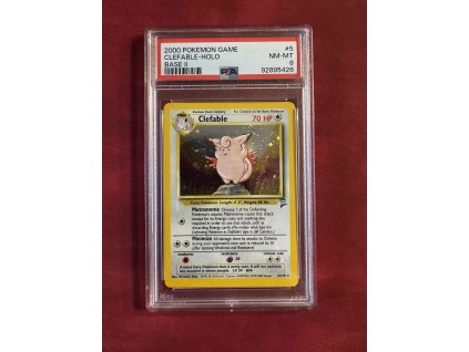 BS2 005/130 Clefable HOLO - Base set 2 - PSA 8