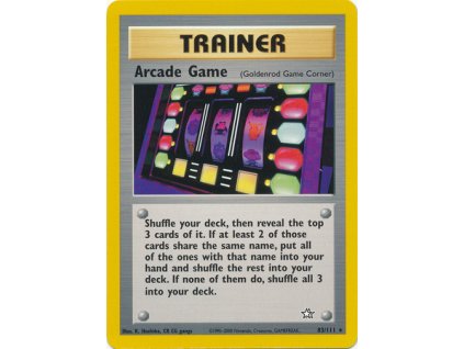 NG 083/111 Arcade Game - Neo Genesis