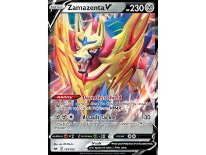 SSH 139/202 Zamazenta V - Sword & Shield