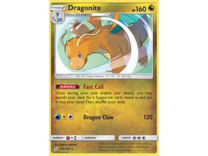 TEU 119/181 Dragonite - Team Up