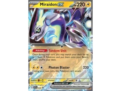 SVP 028 Miraidon ex - Black Star Promos