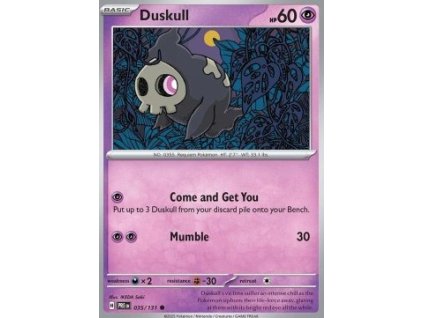 PRE 035/131 Duskull - Prismatic Evolutions