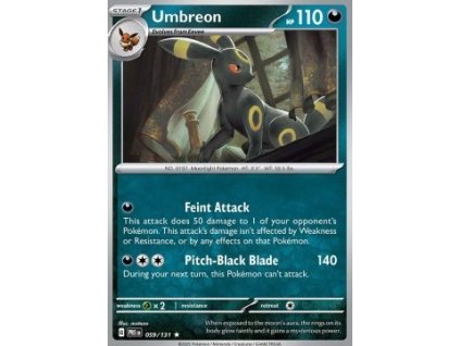 PRE 059/131 Umbreon - Prismatic Evolutions