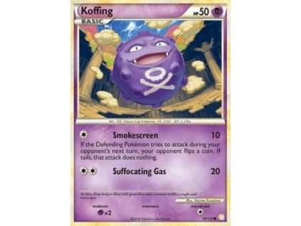 HS 070/123 Koffing - HeartGold SoulSilver