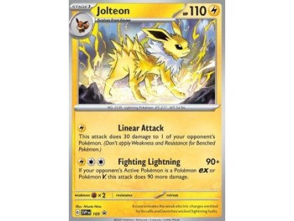 SVP 169 Jolteon - Black Star Promos