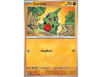PRE 047/131 Larvitar - Prismatic Evolutions