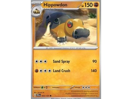 PRE 053/131 Hippowdon - Prismatic Evolutions