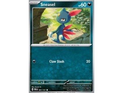 PRE 061/131 Sneasel - Prismatic Evolutions