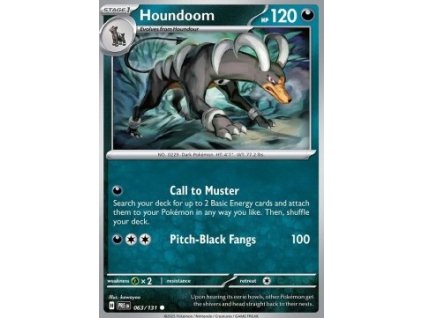PRE 063/131 Houndoom - Prismatic Evolutions