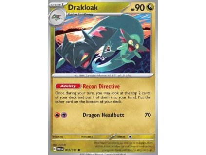 PRE 072/131 Drakloak - Prismatic Evolutions