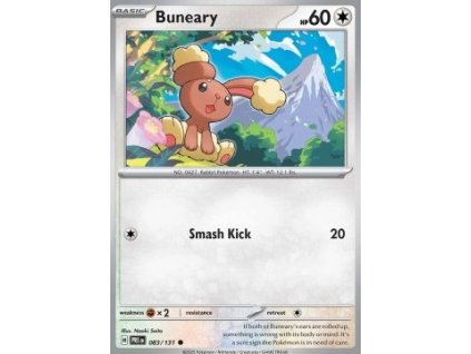 PRE 083/131 Buneary - Prismatic Evolutions