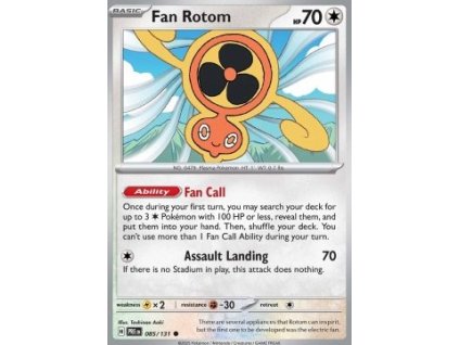 PRE 085/131 Fan Rotom - Prismatic Evolutions