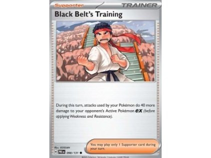 PRE 098/131 Black Belt's Training - Prismatic Evolutions