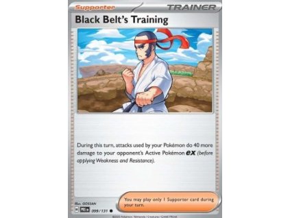 PRE 099/131 Black Belt's Training - Prismatic Evolutions