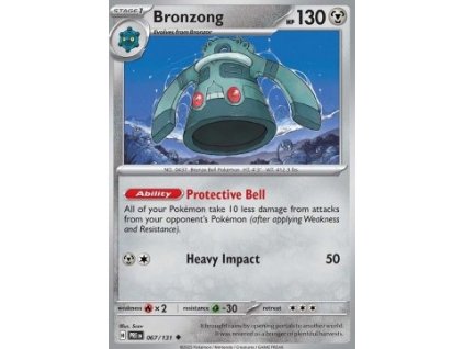 PRE 067/131 Bronzong - Prismatic Evolutions