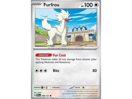 PRE 088/131 Furfrou - Prismatic Evolutions