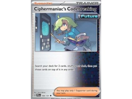 PRE 104/131 Ciphermaniac's Codebreaking - Prismatic Evolutions
