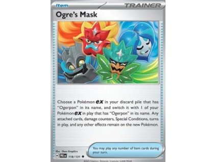 PRE 118/131 Ogre's Mask - Prismatic Evolutions