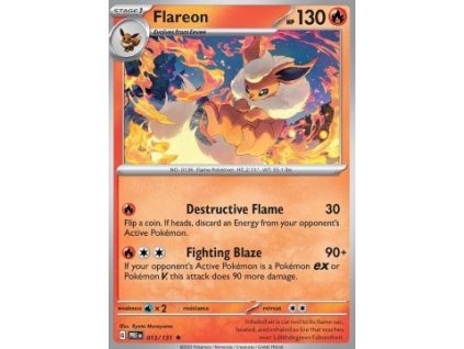 PRE 013/131 Flareon - Prismatic Evolutions