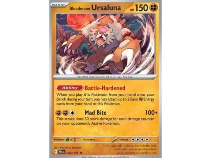 PRE 054/131 Bloodmoon Ursaluna - Prismatic Evolutions