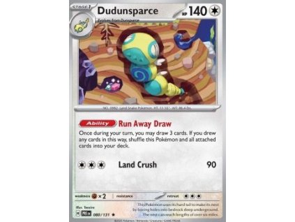 PRE 080/131 Dudunsparce - Prismatic Evolutions