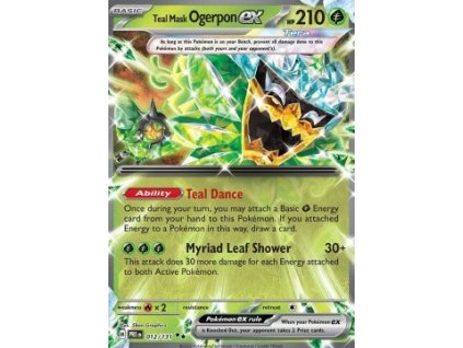 PRE 012/131 Teal Mask Ogerpon ex - Prismatic Evolutions