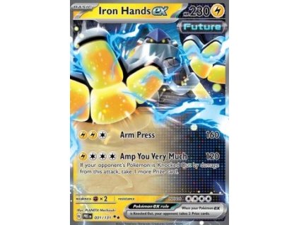 PRE 031/131 Iron Hands ex - Prismatic Evolutions
