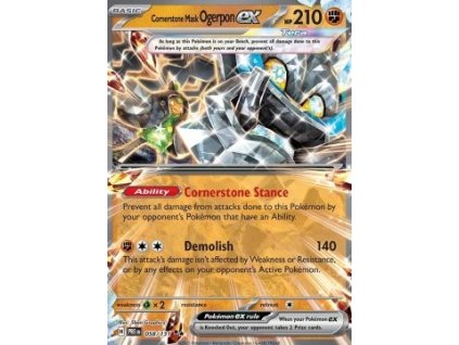 PRE 058/131 Cornerstone Mask Ogerpon ex - Prismatic Evolutions