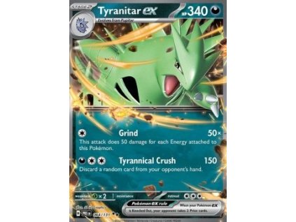 PRE 064/131 Tyranitar ex - Prismatic Evolutions