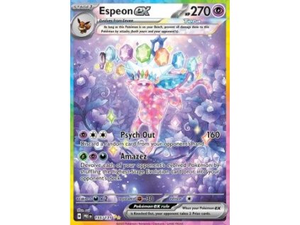 PRE 155/131 Espeon ex - Prismatic Evolutions