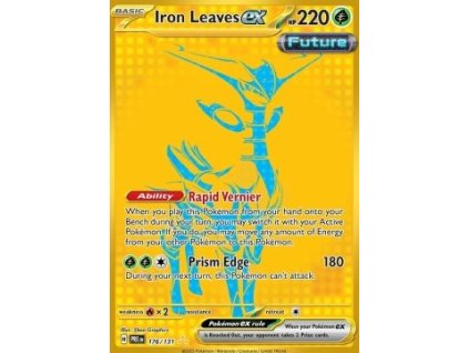 PRE 176/131 Iron Leaves ex - Prismatic Evolutions