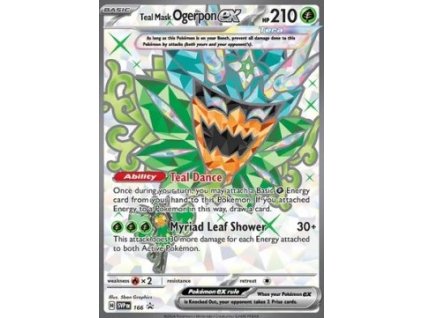SVP 166 Teal Mask Ogerpon ex - Black Star Promos
