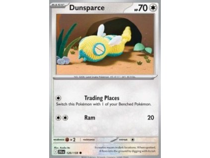 JTG 120/159 Dunsparce - Journey Together