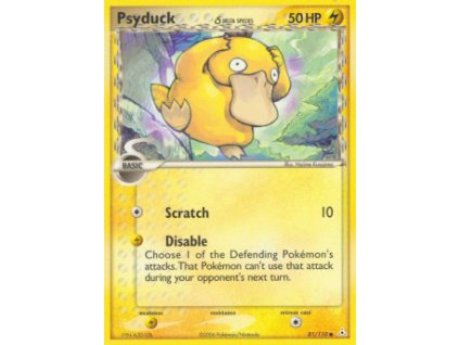 HP 081/110 Psyduck δ Delta Species - EX Holon Phantoms
