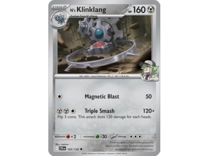 JTG 105/159 N's Klinklang - Journey Together