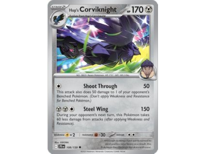 JTG 108/159 Hop's Corviknight - Journey Together