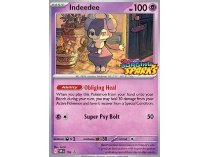 SVP 154 Indeedee - Black Star Promos