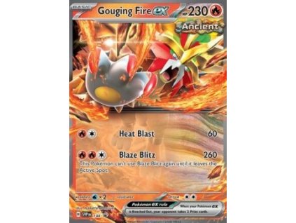 SVP 144 Gouging Fire ex - Black Star Promos