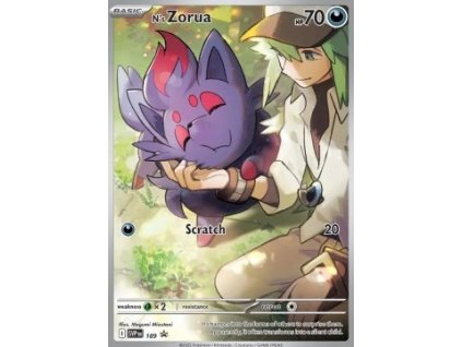 SVP 189 N's Zorua - Black Star Promos