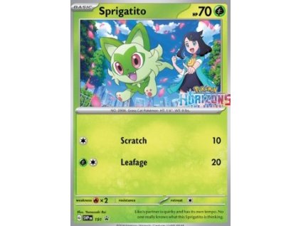 SVP 191 Sprigatito - Black Star Promos