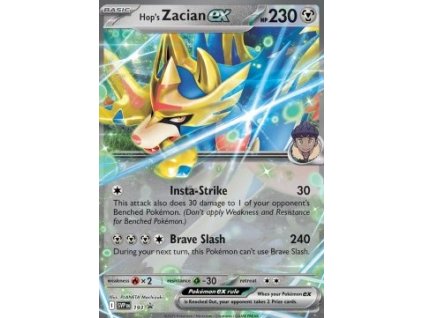 SVP 193 Hop's Zacian ex - Black Star Promos
